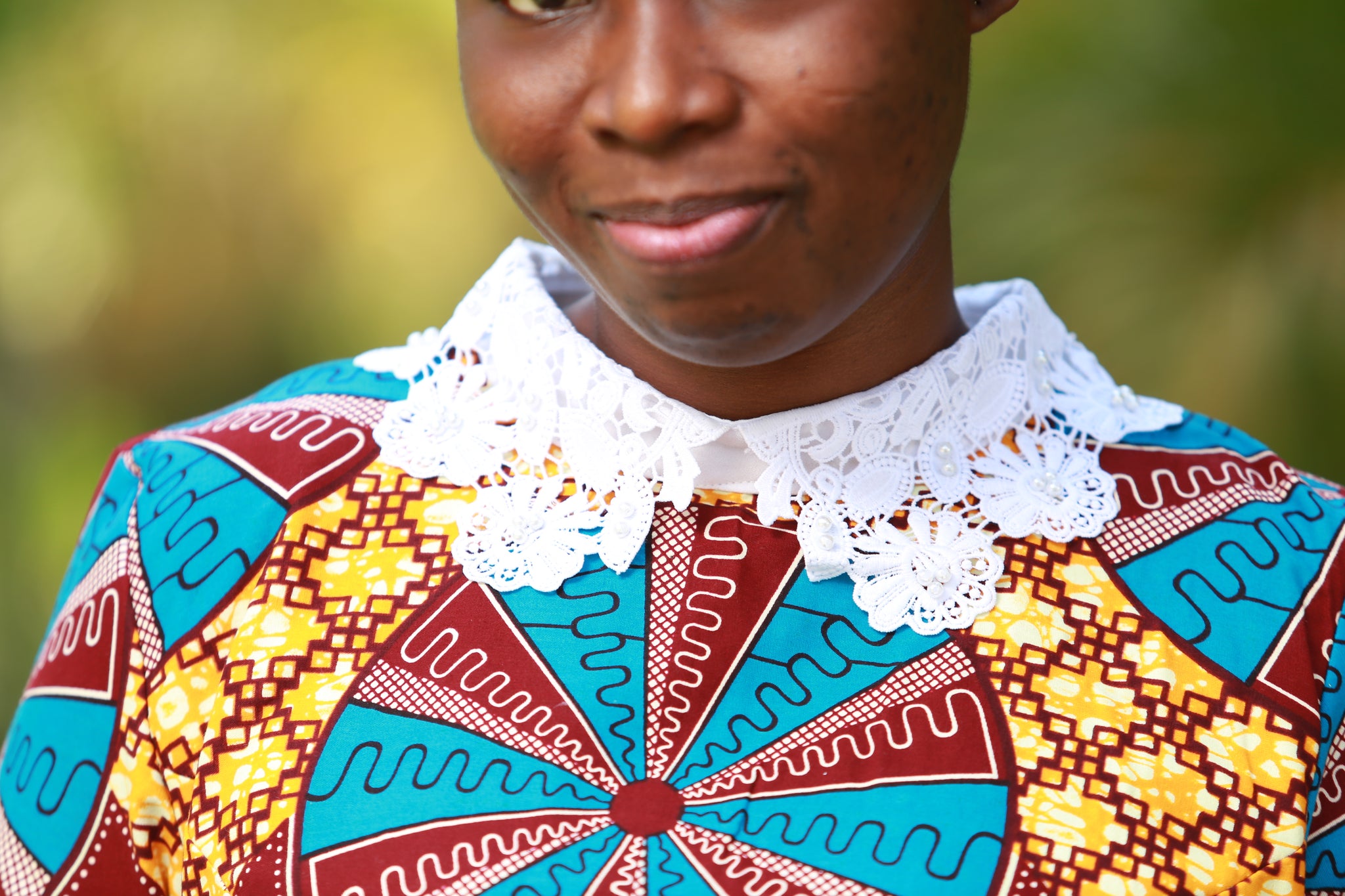 Teni™ African Fashion Print Midi Dress – Prestigestylefashion